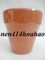 Nến hũ gốm màu cam (ɸ 9 cm, cao 9 cm)
