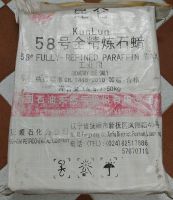 Sáp paraffin fully 58 Kunlun Trung Quốc (dạng tấm tảng, màu trắng, không mùi): đổ ly cốc, đổ khuôn (HẾT HÀNG)