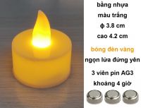 Dùng đèn nến điện tử (LED candles)