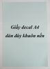 Giấy decal A4 dán đáy khuôn nến: 3.000 đ/tờ - anh 1