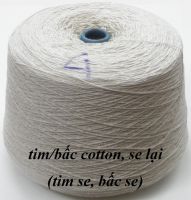 8. Dây tim bấc cotton se, không sáp, dạng cuộn - Tim bấc se, chỉ se (làm nến số, nến cây, dây cột đồ): 5.000 đ/mét, 75.000 - 85.000 đ/kg