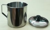 Ca inox 1,3 lít, inox 201 (đun trực tiếp bếp từ): 62.500 - 75.000 đ/cái