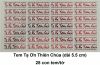 9. Tem Tạ Ơn Thiên Chúa màu đỏ 28 cái/tờ: 2.800 - 5.000 đ/tờ - anh 1