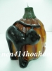 Nến mèo đen vờn bí ngô ɸ 7 cm cao 9 cm: 90.000 đ/cái, ɸ 10 cm cao 15 cm: 150.000 đ/cái - anh 1