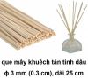 Que mây khuếch tán tinh dầu ɸ 3 mm, dài 25 cm: 500 - 2.000 đ/cây - anh 1