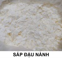 5. Sáp đậu nành - Soy wax 60 độ (dạng vẩy khô, màu trắng sữa, thơm mùi đậu nành): dùng một mình (không cần pha sáp khác) làm nến thơm ly cốc (Nếu đổ khuôn, pha 20 - 30% sáp ong): 25.000 đ/100 gr, 103.000 - 150.000 đ/kg
