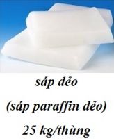 10. Sáp dẻo Đức - Hywax 1365 (dạng tấm tảng, màu trắng, không mùi): làm sáp dẻo, làm nến điêu khắc, làm phụ gia cầm mùi cho nến thơm (dẻo hơn Ozone wax)