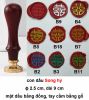 Con dấu (tay cầm gỗ) Thank you, Best Wishes, Love, Wedding, xe hoa, song hỷ, trái tim, Hello Kitty, hoa hồng tròn: 50.000 đ/cái - anh 7