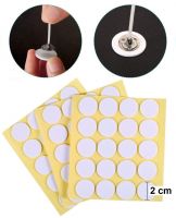 Cách cố định đế tim bấc trong ly nến