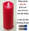 16D. Đèn nến nhựa màu đỏ ɸ 5,4 cm cao 12,4 cm: 36.000 - 45.000 đ/cái - anh 2