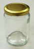 Hũ tròn LỚN nắp thiếc 180 ml (ɸ 6,4 cm cao 9 cm, đựng được 140 gr sáp): 12.500 - 15.000 đ/cái - anh 1