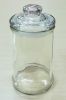Hũ ống LỚN nắp thủy tinh 400 ml (ɸ 8 cm cao luôn nắp 14,5 cm, đựng được 260 gr sáp): 40.000 đ/cái - anh 1