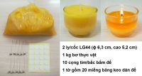 Combo tự làm nến bơ ly LG44 (không đun nấu): 134.000 đ