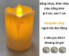 13. Đèn nến nhựa thân chảy, màu trắng kem ɸ 5 cm cao 7 cm: 24.000 - 30.000 đ/cái - anh 1