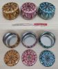 Hộp thiếc, hũ thiếc LỚN (ɸ thân giữa 7,5 cm, cao luôn nắp 5 cm): 22.000 - 25.000 đ/cái - anh 1