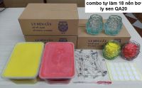 6. Combo tự làm 18 nến bơ ly sen QA20: 315.000 đ
