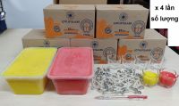 4. Combo tự làm 240 nến bơ ly múi bông mai: 1.225.000 đ