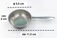 Quánh nhôm mini 28 ml (đun sáp đóng dấu niêm phong, thực hành thí nghiệm): 16.666 - 20.000 đ/cái